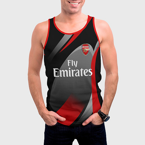 Мужская майка без рукавов ARSENAL UNIFORM / 3D-Красный – фото 3