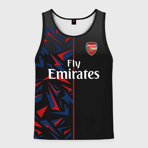 Мужская майка без рукавов ARSENAL UNIFORM 2020 / 3D-Черный – фото 1