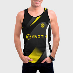 Майка-безрукавка мужская BORUSSIA DORTMUND, цвет: 3D-черный — фото 2