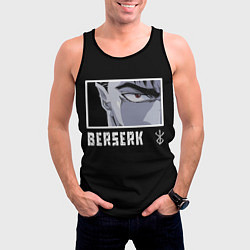 Майка-безрукавка мужская Берсерк, цвет: 3D-черный — фото 2