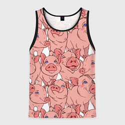 Мужская майка без рукавов Свиньи