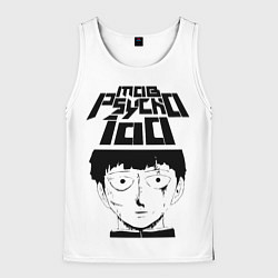 Майка-безрукавка мужская Mob psycho 100 Z, цвет: 3D-белый