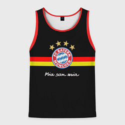 Майка-безрукавка мужская Бавария, цвет: 3D-красный