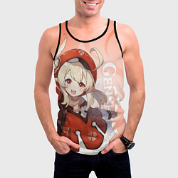 Майка-безрукавка мужская GENSHIN IMPACT, КЛИ, цвет: 3D-черный — фото 2