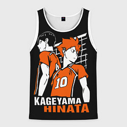 Мужская майка без рукавов Haikyuu Hinata Kageyama