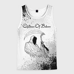 Майка-безрукавка мужская Children of Bodom Z, цвет: 3D-белый