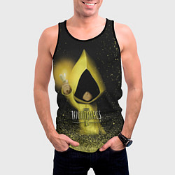 Майка-безрукавка мужская Little Nightmares 2, цвет: 3D-черный — фото 2
