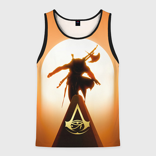 Мужская майка без рукавов Assassin’s Creed Origins / 3D-Черный – фото 1