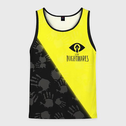 Мужская майка без рукавов Little Nightmares / 3D-Черный – фото 1