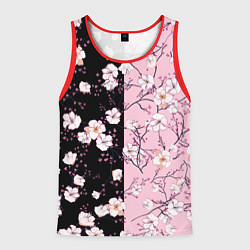 Мужская майка без рукавов САКУРА SAKURA ВИШНЯ