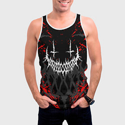 Майка-безрукавка мужская GHOSTEMANE, цвет: 3D-белый — фото 2