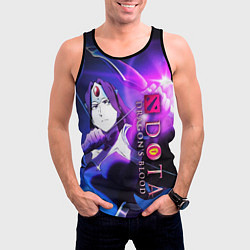 Майка-безрукавка мужская DOTA: Кровь дракона, цвет: 3D-черный — фото 2