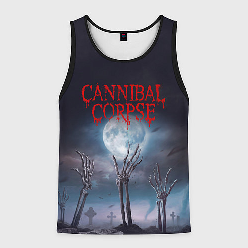 Мужская майка без рукавов Cannibal Corpse Труп Каннибала Z / 3D-Черный – фото 1