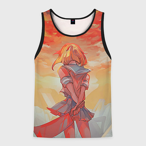 Мужская майка без рукавов Ryugu Rena / 3D-Черный – фото 1