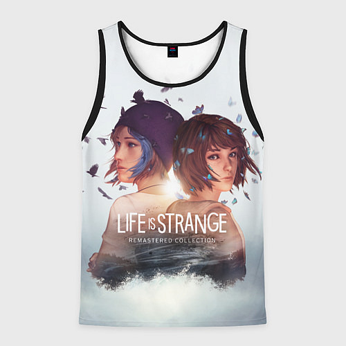 Мужская майка без рукавов Life is strange Remaster / 3D-Черный – фото 1
