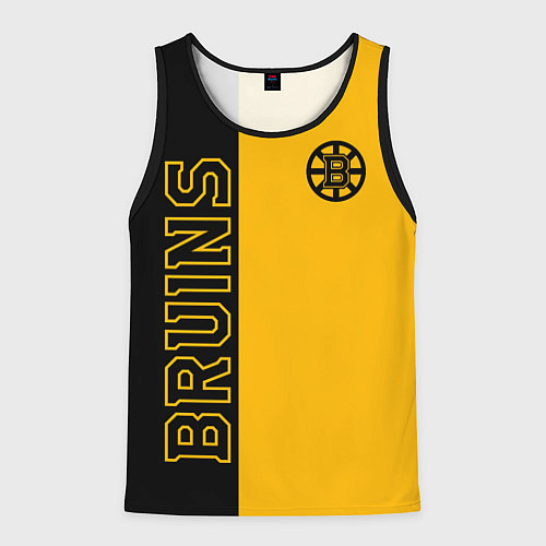 Мужская майка без рукавов NHL BOSTON BRUINS / 3D-Черный – фото 1