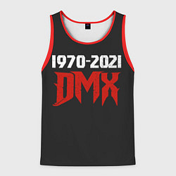 Майка-безрукавка мужская DMX 1970-2021, цвет: 3D-красный