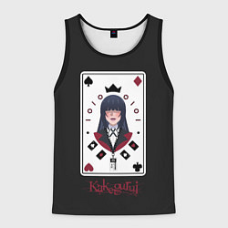 Мужская майка без рукавов Kakegurui Poker Face