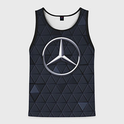 Мужская майка без рукавов MERCEDES BENZ 3D Geometry 3Д
