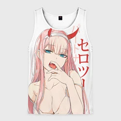 Мужская майка без рукавов Darling in the Franxx Zero Two