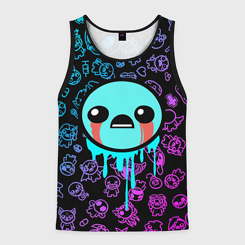 Мужская майка без рукавов Blue Isaac / 3D-Черный – фото 1