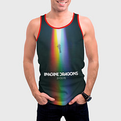 Майка-безрукавка мужская Imagine Dragons: Evolve, цвет: 3D-красный — фото 2