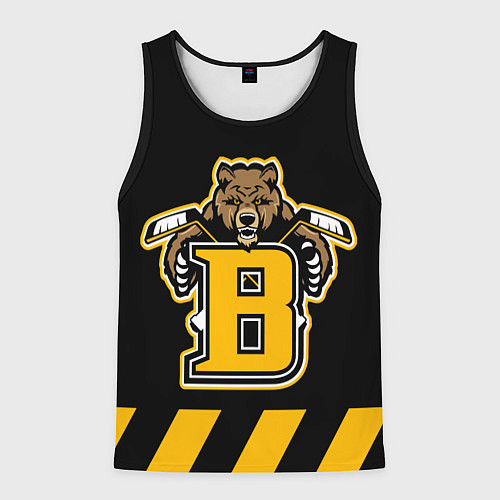 Мужская майка без рукавов BOSTON BRUINS / 3D-Черный – фото 1