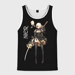 Мужская майка без рукавов Nier Automata 2B