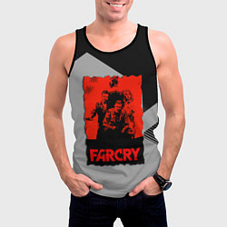 Майка-безрукавка мужская FARCRY, цвет: 3D-черный — фото 2