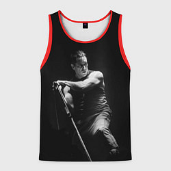 Майка-безрукавка мужская Трент Резнор, цвет: 3D-красный
