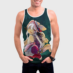 Майка-безрукавка мужская Nanachi, цвет: 3D-белый — фото 2