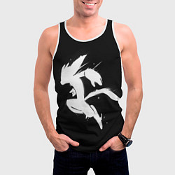 Майка-безрукавка мужская Ori Дух леса, цвет: 3D-белый — фото 2