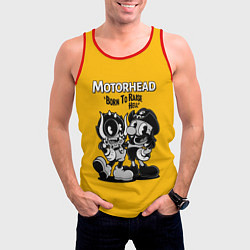 Майка-безрукавка мужская Motorhead x Cuphead, цвет: 3D-красный — фото 2
