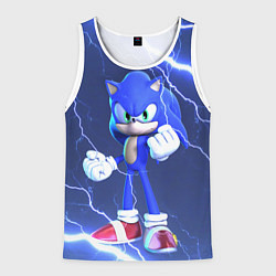 Мужская майка без рукавов SONIC СОНИК СИНИЙ ЁЖ Z