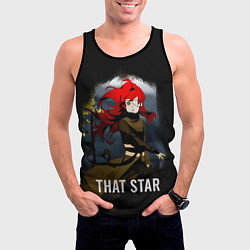 Майка-безрукавка мужская Manhwa That Star, цвет: 3D-черный — фото 2