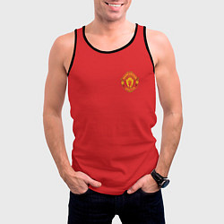 Майка-безрукавка мужская Ronaldo Manchester United, цвет: 3D-черный — фото 2