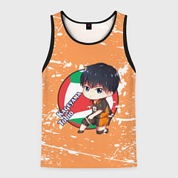 Майка-безрукавка мужская Kageyama tobio Haikyu Z, цвет: 3D-черный