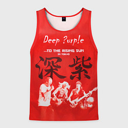 Майка-безрукавка мужская Deep Purple To The Rising Sun, цвет: 3D-красный