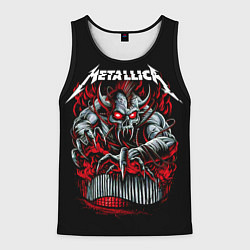 Майка-безрукавка мужская Metallica - Hardwired To Self-Destruct, цвет: 3D-черный