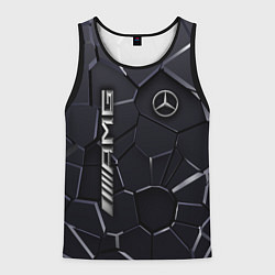 Мужская майка без рукавов Mercedes AMG 3D плиты