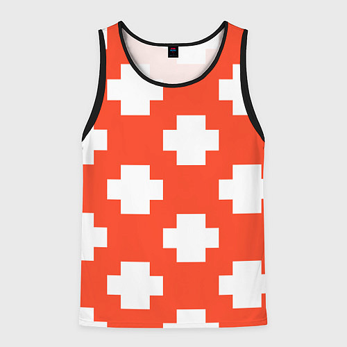 Мужская майка без рукавов Toca Life: Live / 3D-Черный – фото 1