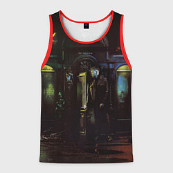 Майка-безрукавка мужская MARKUL SENSE OF HUMAN, цвет: 3D-красный