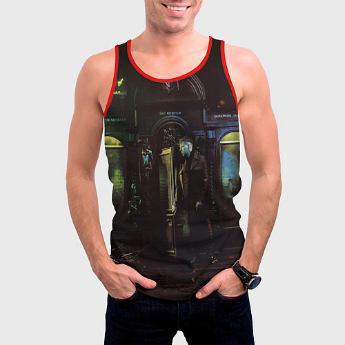 Мужская майка без рукавов MARKUL SENSE OF HUMAN / 3D-Красный – фото 3
