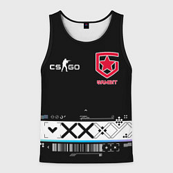Майка-безрукавка мужская GAMBIT CS:GO Printstream, цвет: 3D-черный
