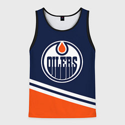 Мужская майка без рукавов Edmonton Oilers Эдмонтон Ойлерз