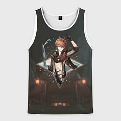 Майка-безрукавка мужская Тарталья Чайлд в примогеме, цвет: 3D-белый