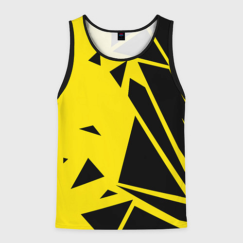 Мужская майка без рукавов Цвета победы / 3D-Черный – фото 1