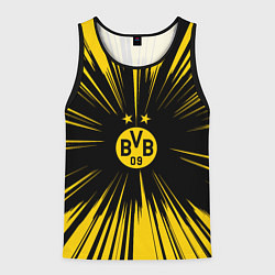 Майка-безрукавка мужская Borussia Dortmund Crush Theme, цвет: 3D-черный