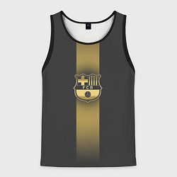 Мужская майка без рукавов Barcelona Gold-Graphite Theme