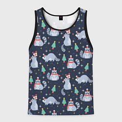 Майка-безрукавка мужская Eноты, цвет: 3D-черный